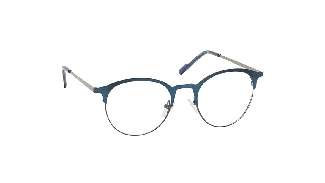 Blue Rimmed Unisex Eyeglasses (TA0066UFM3MLGV|49)