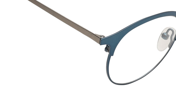 Blue Rimmed Unisex Eyeglasses (TA0066UFM3MLGV|49)