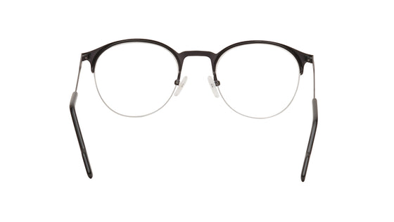 Black Semi rimmed Unisex Eyeglasses (TA0070UHM01MBKV|50)