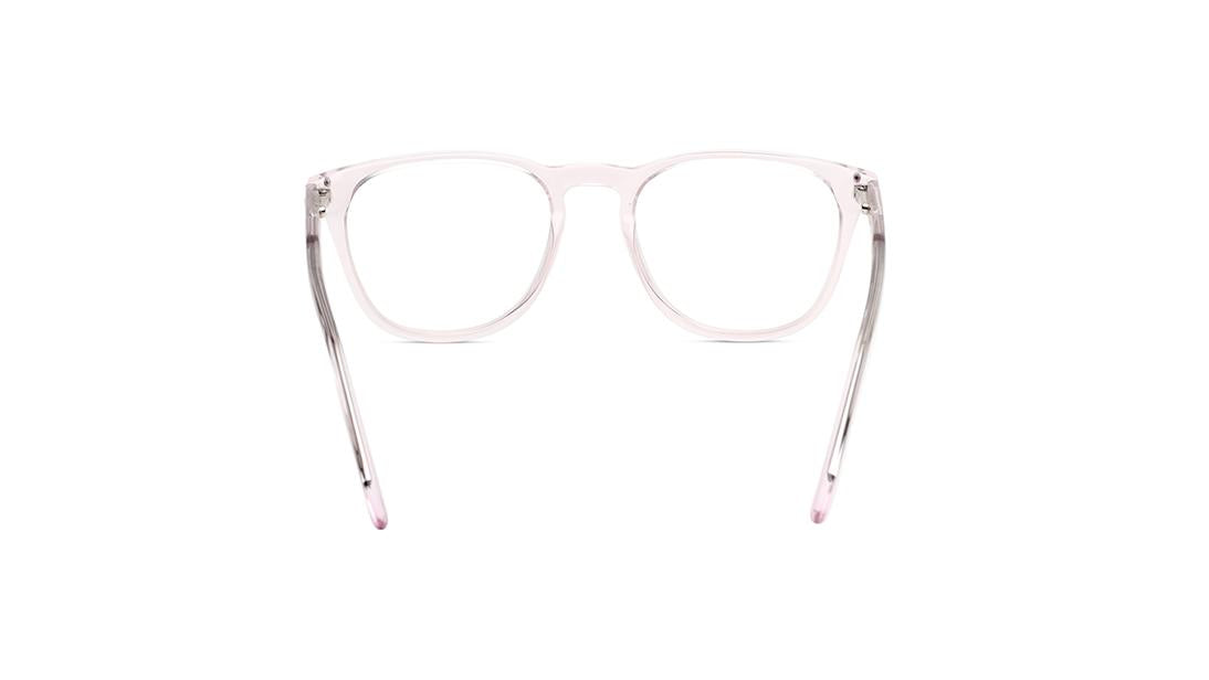 Pink Rimmed Unisex Eyeglasses (TA0075UFP3MPKV|46)