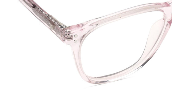Pink Rimmed Unisex Eyeglasses (TA0075UFP3MPKV|46)