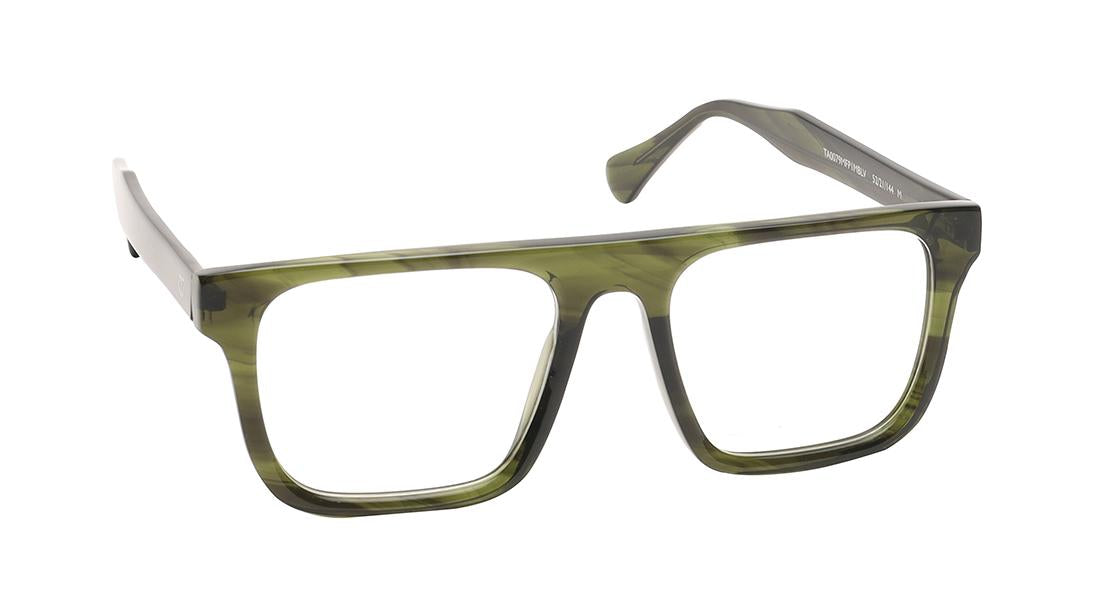 Blue Rimmed Men Eyeglasses (TA0079MFP1MBLV|52)