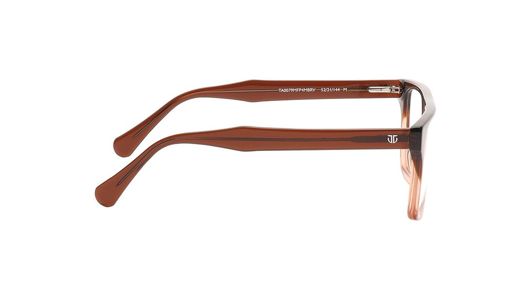 Brown Rimmed Men Eyeglasses (TA0079MFP4MBRV|52)