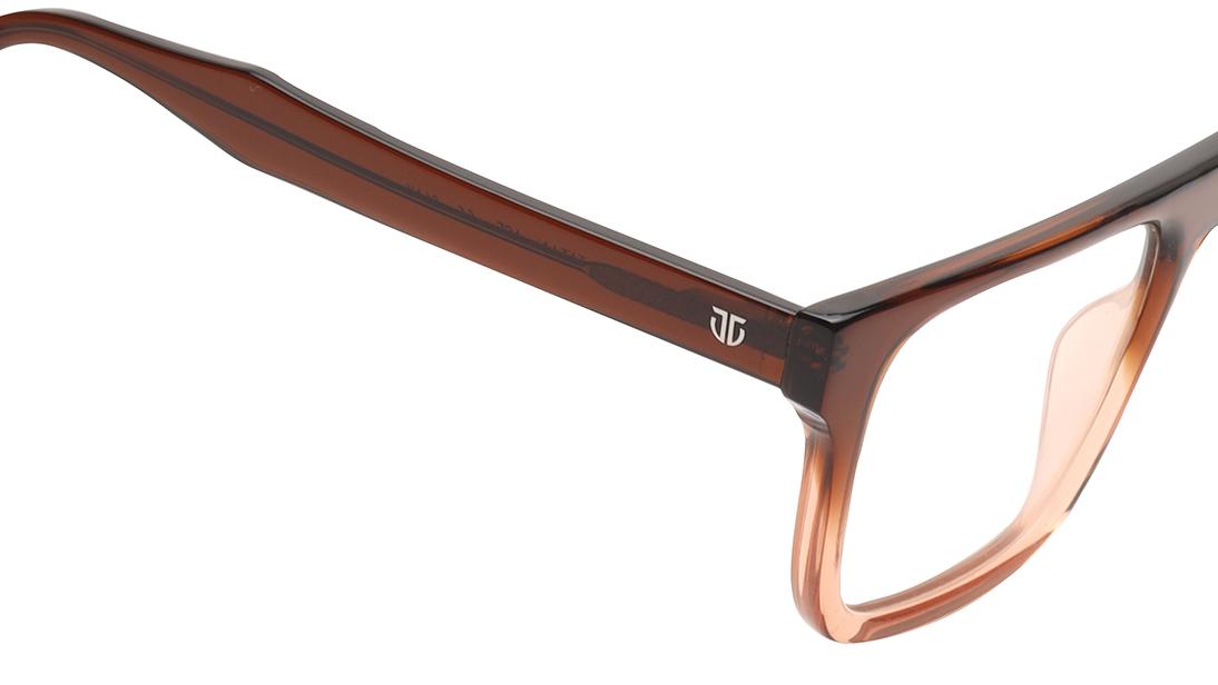 Brown Rimmed Men Eyeglasses (TA0079MFP4MBRV|52)