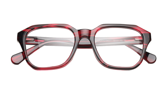 Pink Rimmed Unisex Eyeglasses (TA0081UFP5MPKV|50)