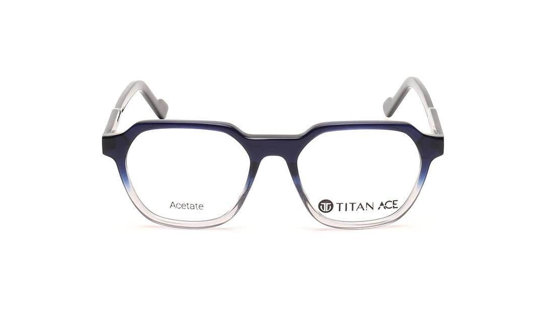 Blue Rimmed Women Eyeglasses (TA0083WFP3MBLV|50)