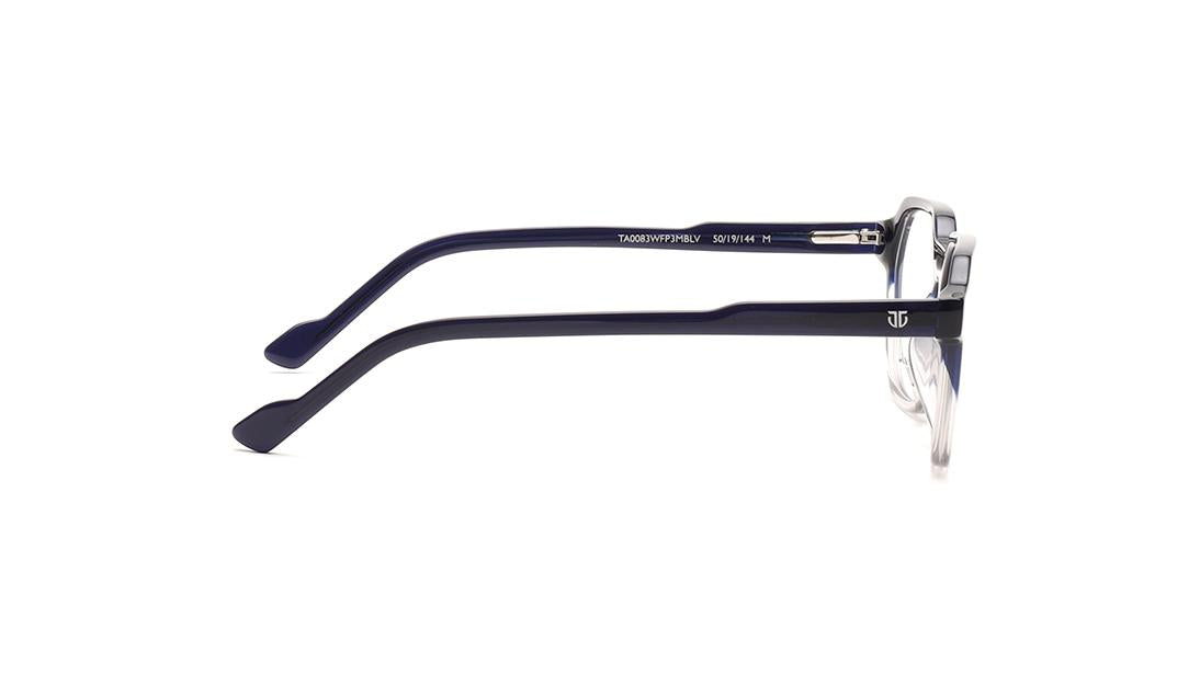 Blue Rimmed Women Eyeglasses (TA0083WFP3MBLV|50)