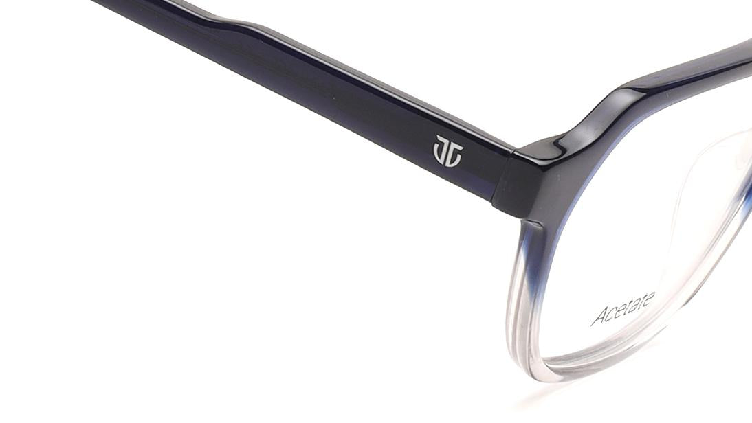 Blue Rimmed Women Eyeglasses (TA0083WFP3MBLV|50)