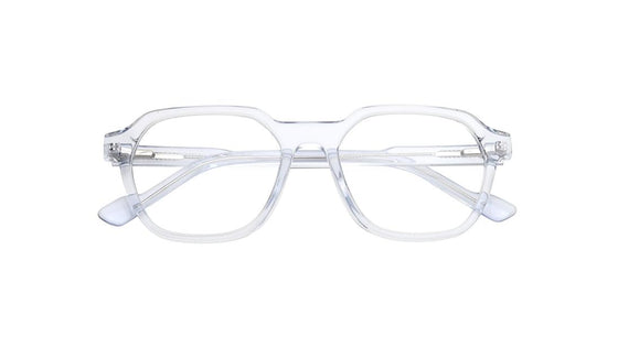 Transparent Rimmed Women Eyeglasses (TA0083WFP4MTRV|50)
