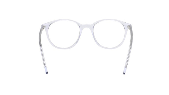 Transparent Rimmed Unisex Eyeglasses (TA0084UFP5MTRV|48)