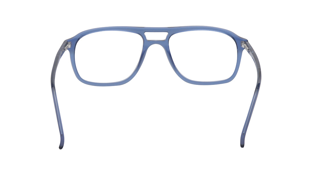 Blue Aviator Rimmed Eyeglasses for Men