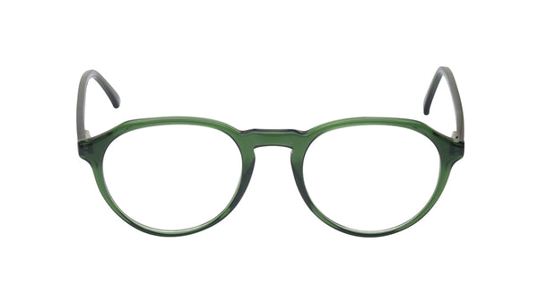 Green Round Rimmed Eyeglasses for Men