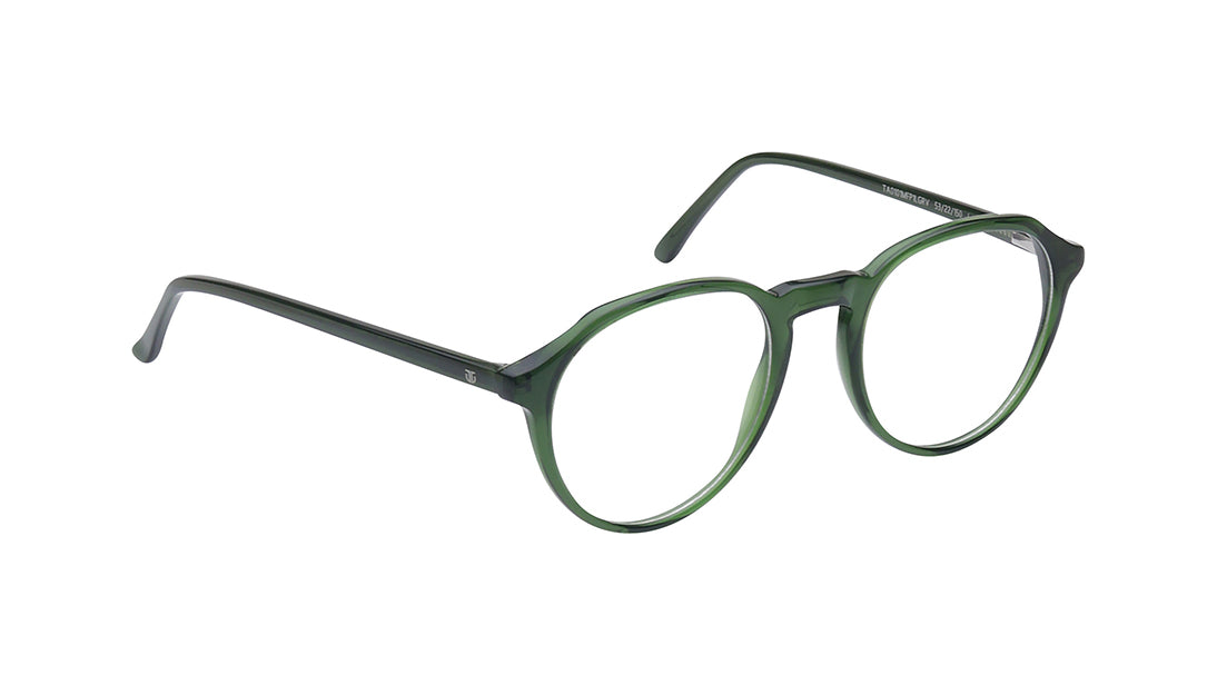 Green Round Rimmed Eyeglasses for Men