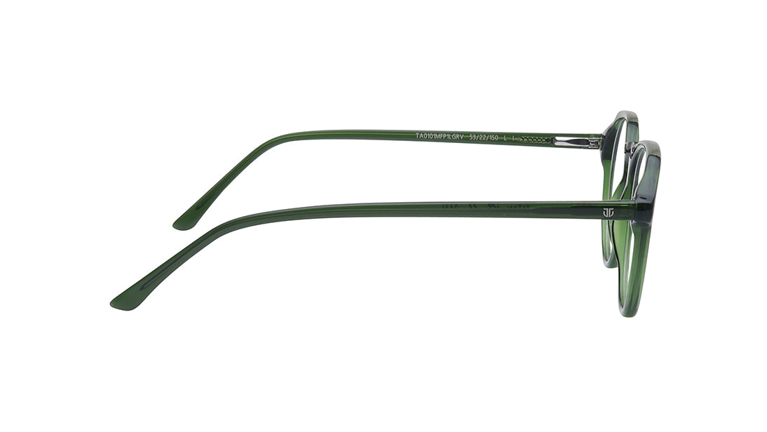 Green Round Rimmed Eyeglasses for Men