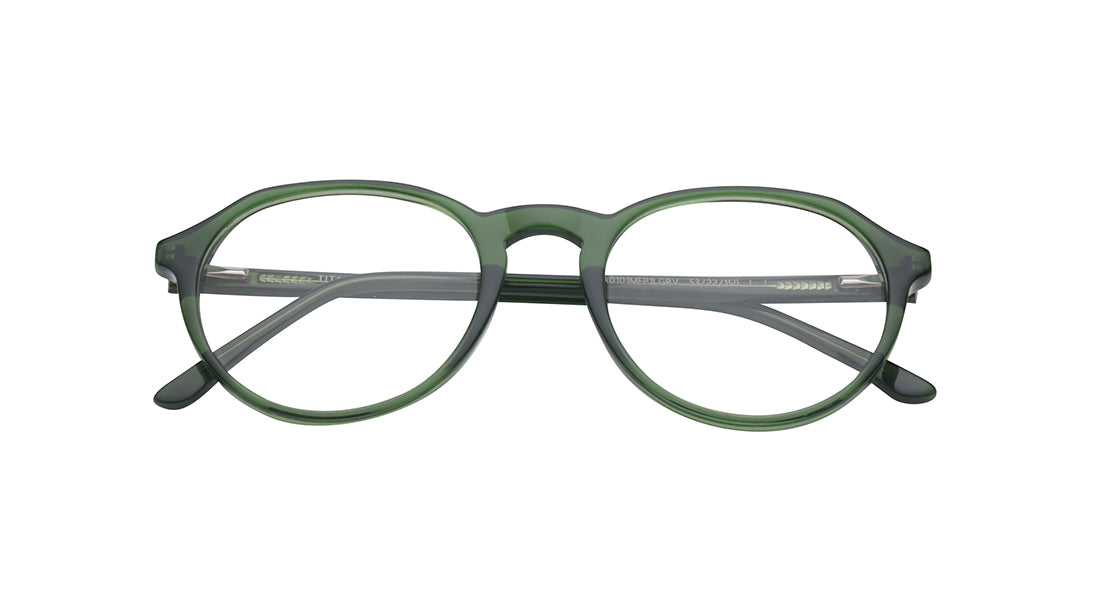 Green Round Rimmed Eyeglasses for Men