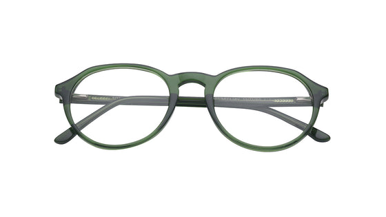 Green Round Rimmed Eyeglasses for Men