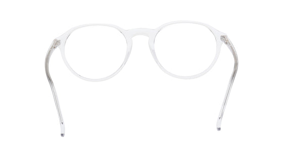 Transparent Round Rimmed Eyeglasses for Men