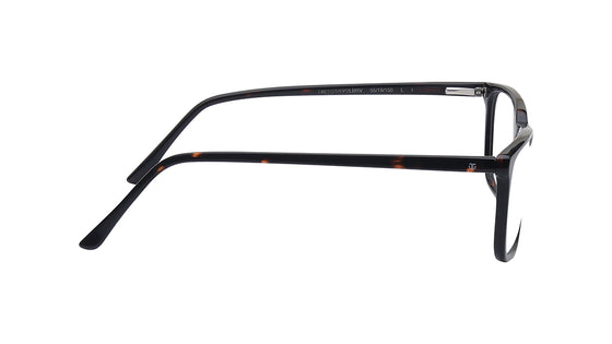 Brown Rectangle Rimmed Eyeglasses for Men
