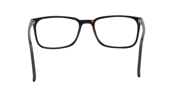 Brown Rectangle Rimmed Eyeglasses for Men