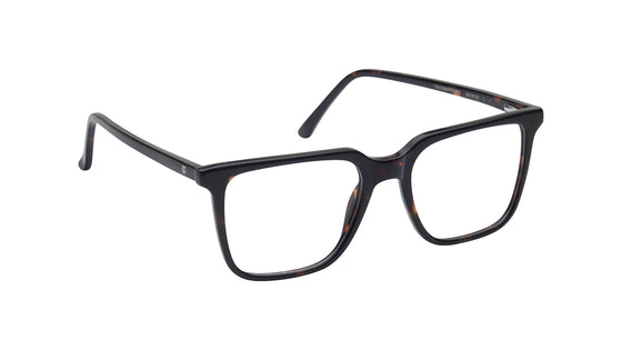Square Brown Rimmed Eyeglasses for Men