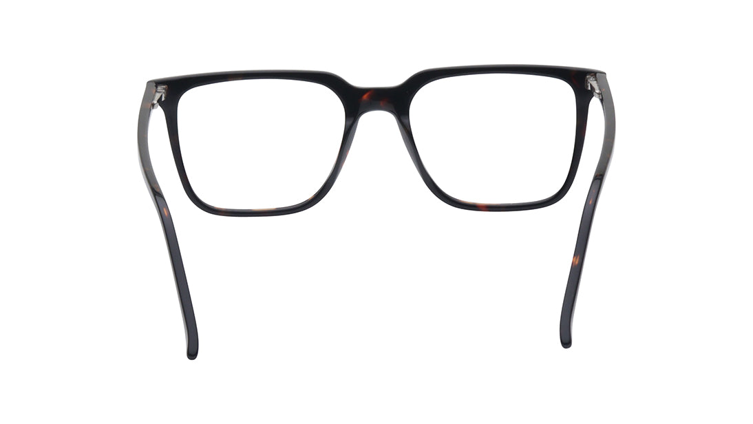 Square Brown Rimmed Eyeglasses for Men