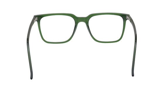 Green Square Rimmed Eyeglasses for Men