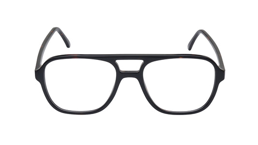 Brown Square Rimmed Eyeglasses for Men