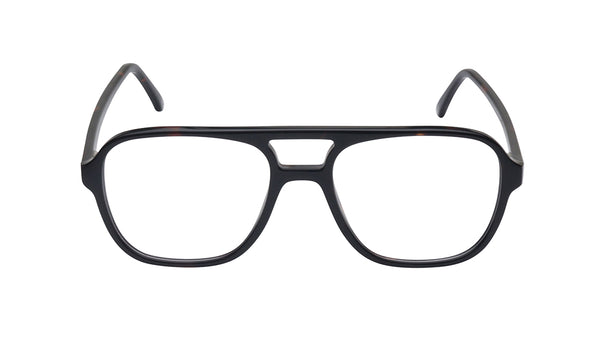 Brown Square Rimmed Eyeglasses for Men