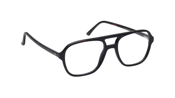 Brown Square Rimmed Eyeglasses for Men