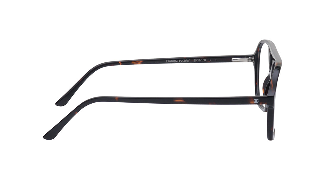 Brown Square Rimmed Eyeglasses for Men