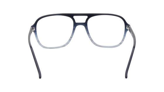 Blue Square Rimmed Eyeglasses for Men