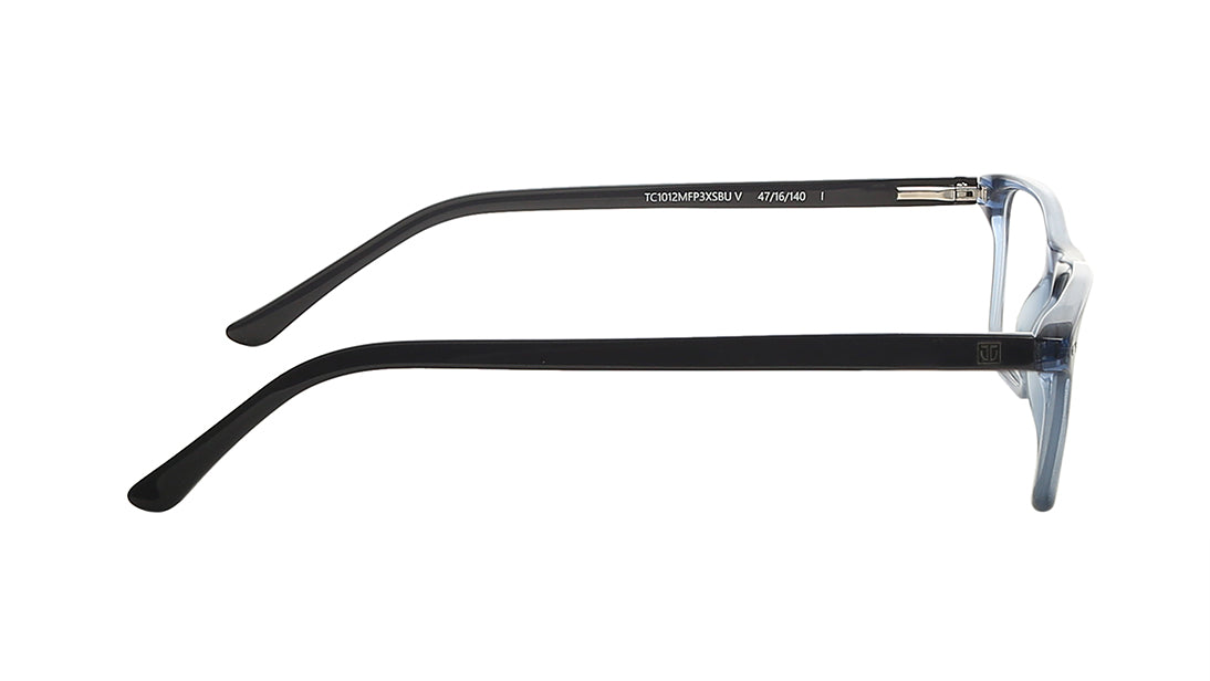 Rectangle Rimmed Men Eyeglasses (TC1012MFP3XSBUV|47)