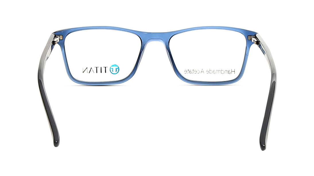 Rectangle Rimmed Men Eyeglasses (TC1012MFP3XSBUV|47)