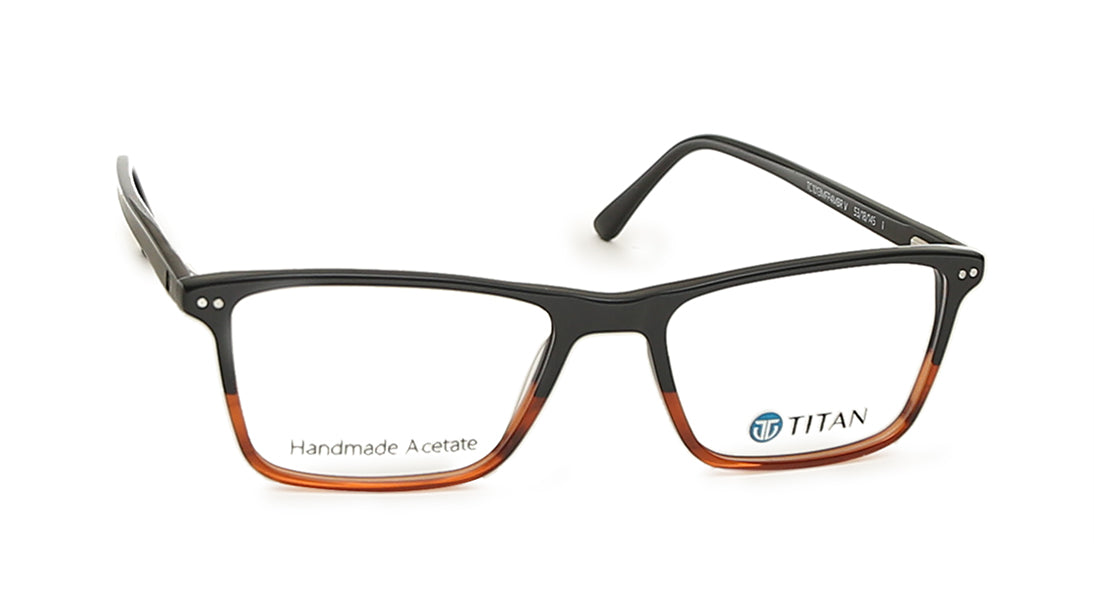 Rectangle Rimmed Men Eyeglasses (TC1013MFP4MBRV|53)