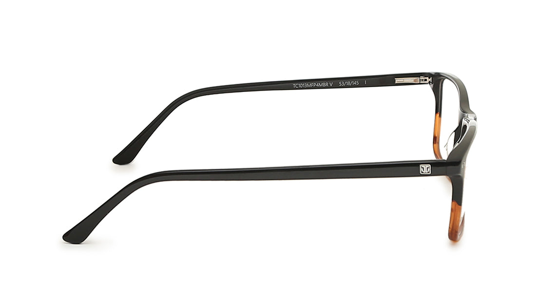 Rectangle Rimmed Men Eyeglasses (TC1013MFP4MBRV|53)