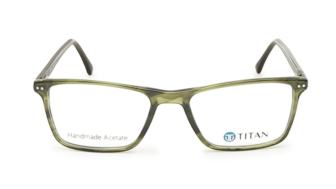 Rectangle Rimmed Men Eyeglasses (TC1013MFP5MGRV|53)
