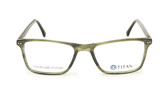 Rectangle Rimmed Men Eyeglasses (TC1013MFP5MGRV|53)