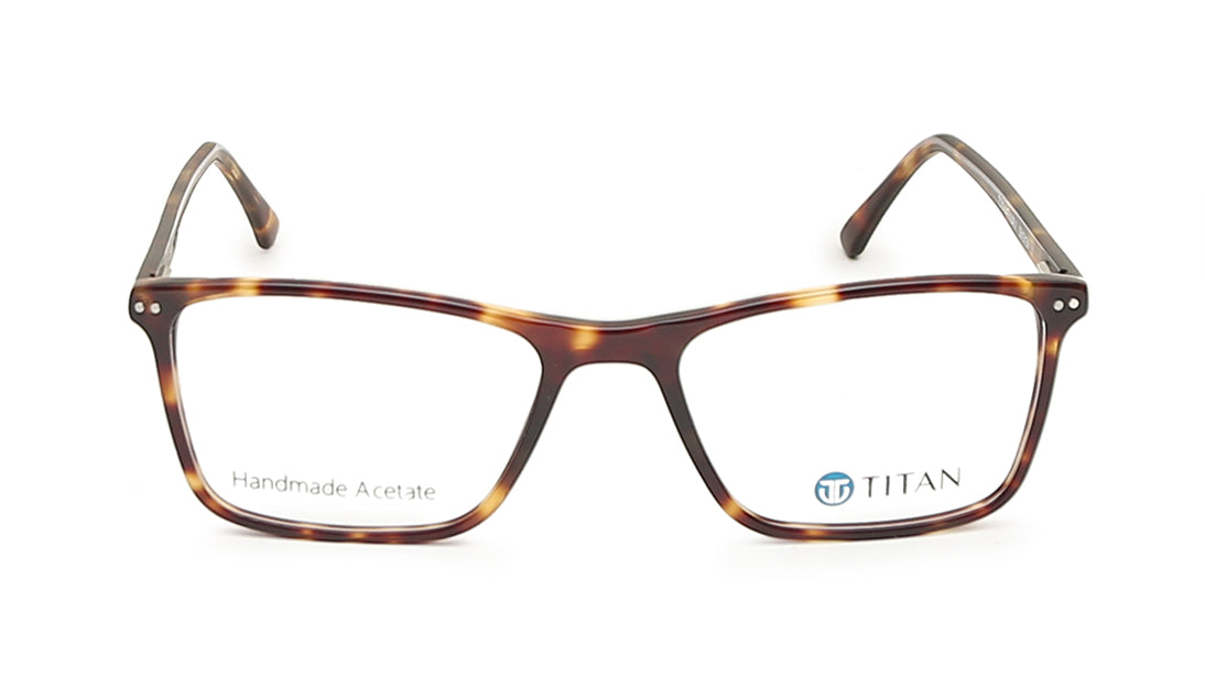 Rectangle Rimmed Men Eyeglasses (TC1014MFP4LBRV|56)