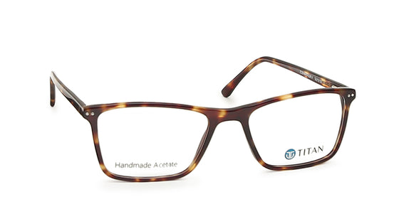 Rectangle Rimmed Men Eyeglasses (TC1014MFP4LBRV|56)
