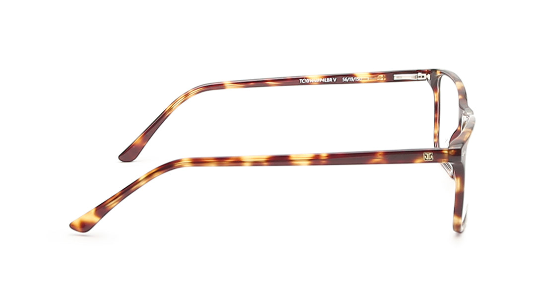 Rectangle Rimmed Men Eyeglasses (TC1014MFP4LBRV|56)