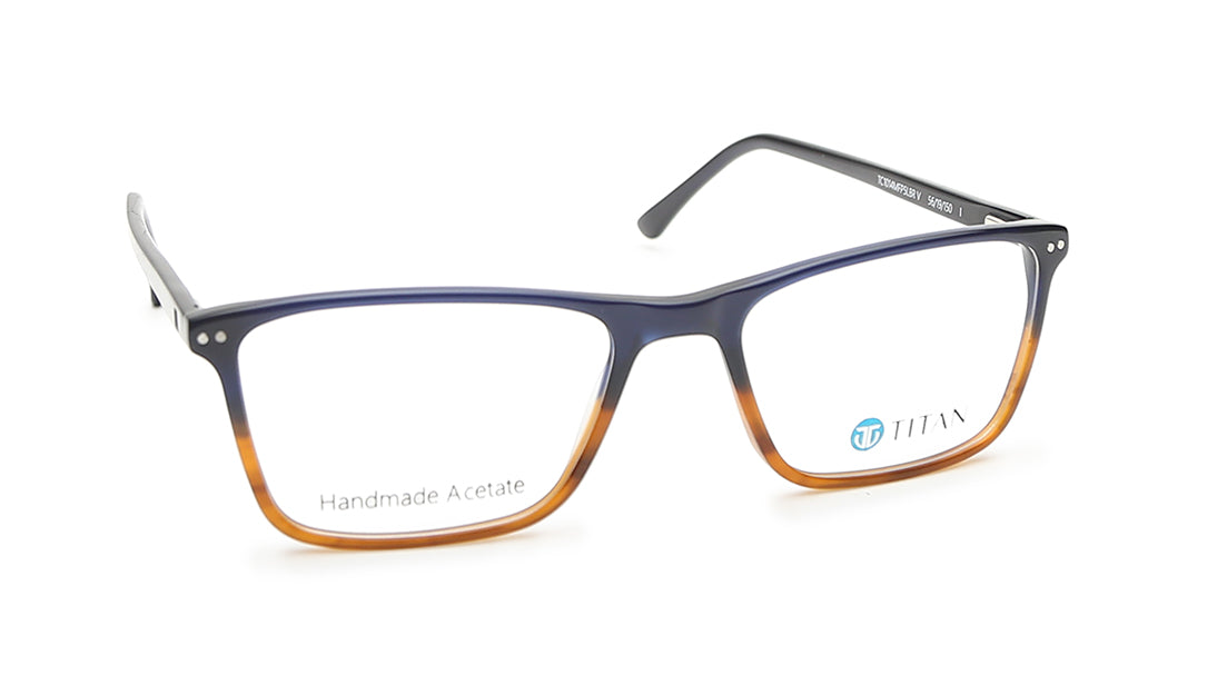 Square Rimmed Men Eyeglasses (TC1014MFP5LBRV|56)