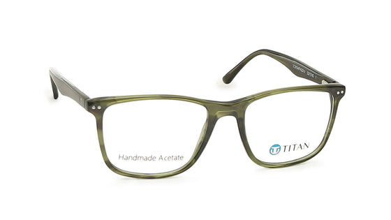 Square Rimmed Men Eyeglasses (TC1015MFP4SGRV|50)