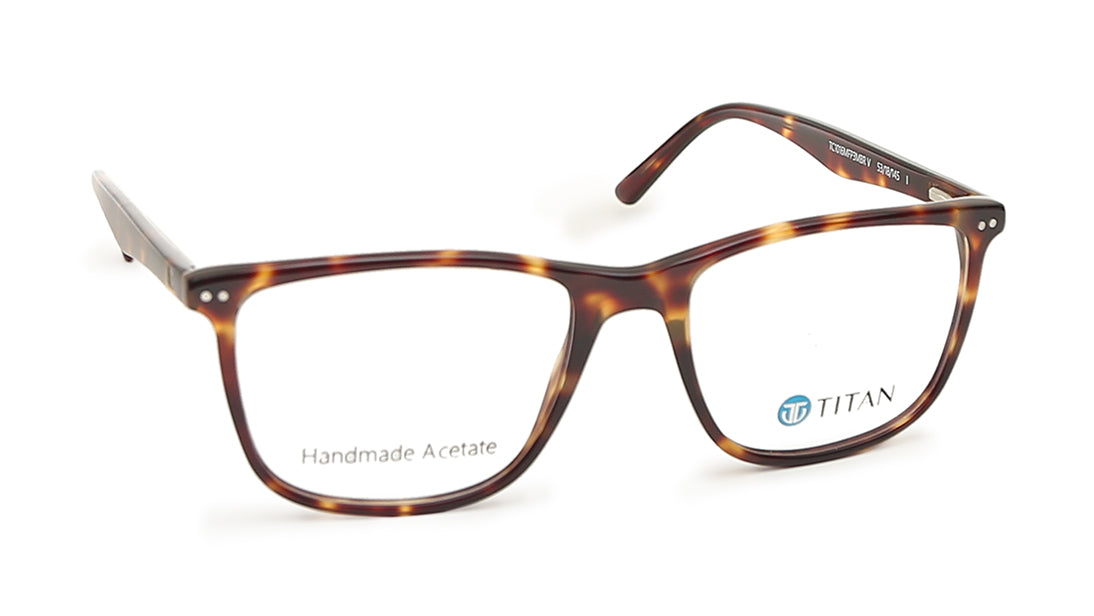 Square Rimmed Men Eyeglasses (TC1016MFP3MBRV|53)