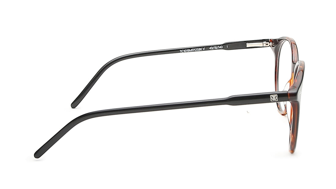 Round Rimmed Men Eyeglasses (TC1019MFP2SBKV|48)