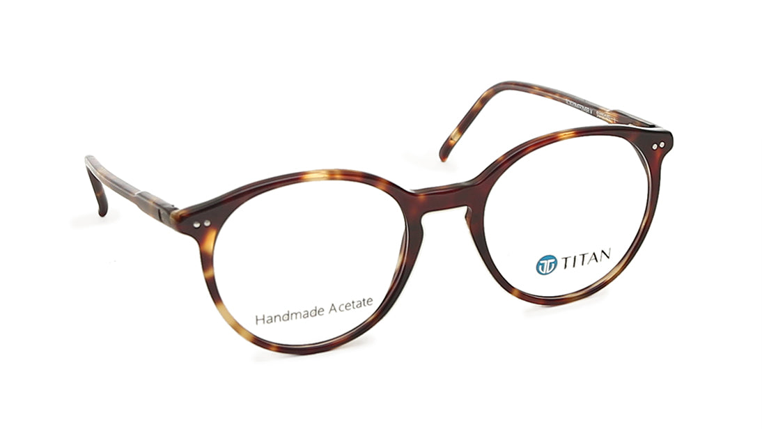 Round Rimmed Men Eyeglasses (TC1020MFP2MBRV|51)