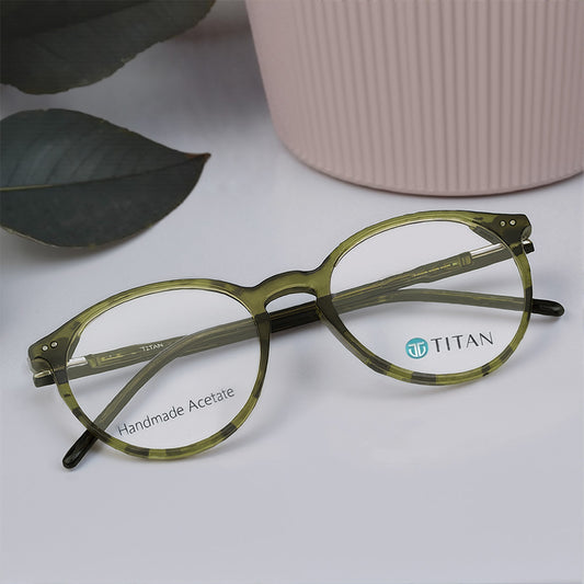 Round Rimmed Men Eyeglasses (TC1020MFP4MGRV|51)