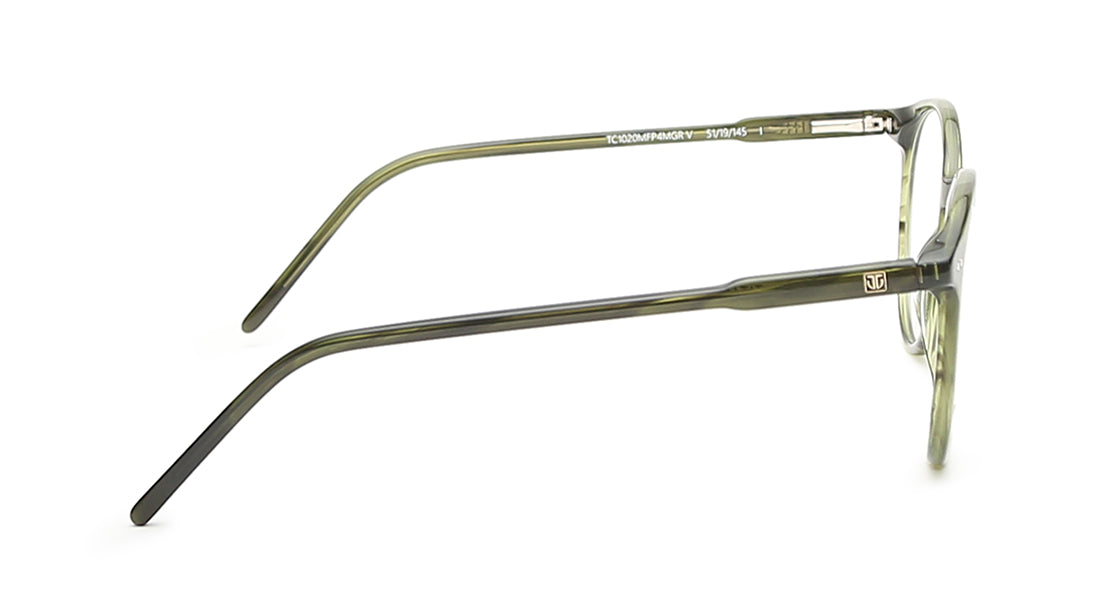 Round Rimmed Men Eyeglasses (TC1020MFP4MGRV|51)