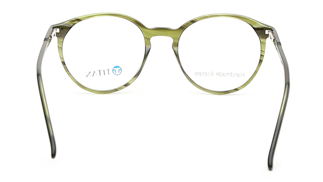 Round Rimmed Men Eyeglasses (TC1020MFP4MGRV|51)