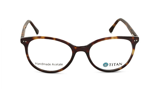 Round Rimmed Women Eyeglasses (TC1021WFP2SBRV|50)