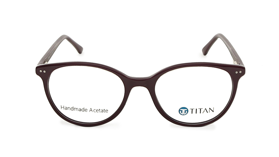 Round Rimmed Women Eyeglasses (TC1021WFP3SBGV|50)
